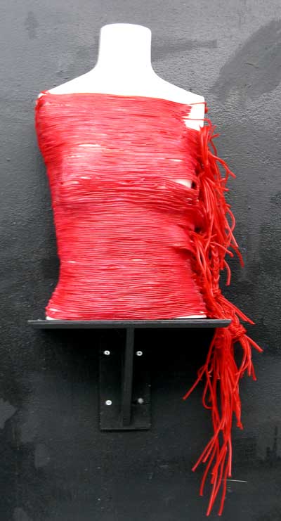 "`Eye Candy" licorice sculpture