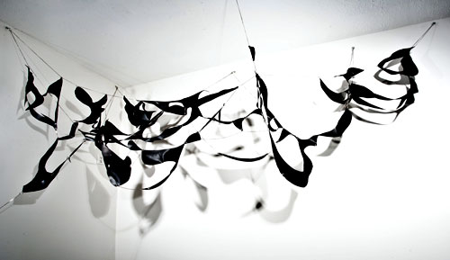 "S&M Laundry 1" steel and rubber sculpture image