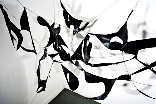 "S&M Laundry 3" wire and rubber sculpture image